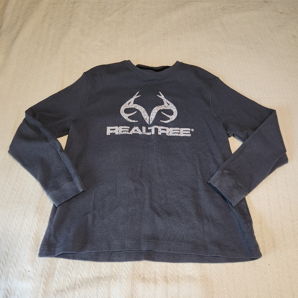 Realtree Men's Dark Gray Sweater XL